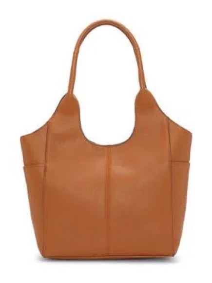 Lucky Brand Tan Leather Shopper Tote